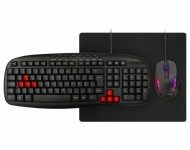 KIT GAMER TECLADO + MOUSE + PAD PRETO KM-1328+MO-G536+PAD K-MEX - USB