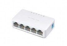 SWITCH ETHERNET 5 PORTAS 10/100 Mbps MS105 MERCUSY