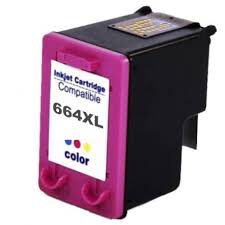 CARTUCHO COMPATIVEL HP 664XL COLORIDO 12ML