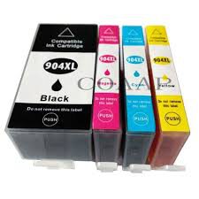 Cartucho Compatível HP 904XL T6M00AB Preto - 21 ml