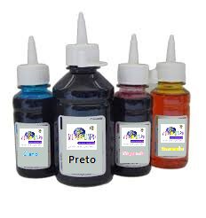 REFIL DE TINTA  COMPATIVEL EPSON L200/L355 100ML PRETO