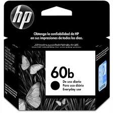 CARTUCHO ORIGINAL HP 60B (PRETO) - CC640WB 4.5ml