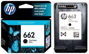 CARTUCHO ORIGINAL HP 662 (PRETO) - CZ103AB 2ML