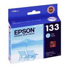 CARTUCHO ORIGINAL EPSON T133 220 CYAN