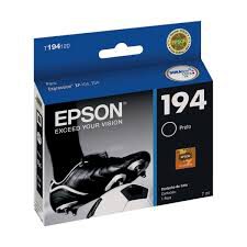 CARTUCHO ORIGINAL EPSON T194 120 - PRETO 4 ML(XP104/204/214)