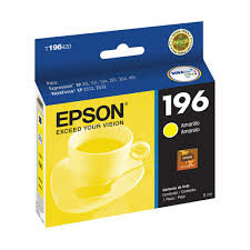 Cartucho Original EPSON T196420(196)  - Amarelo - XP - 401 / WF - 2512 / 2532 - 4ml