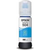 REFIL DE TINTA ORIGINAL EPSON CIANO T504220 - 70ML