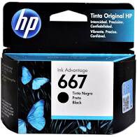 CARTUCHO ORIGINAL HP 667 PRETO 3YM79AL - 2ML